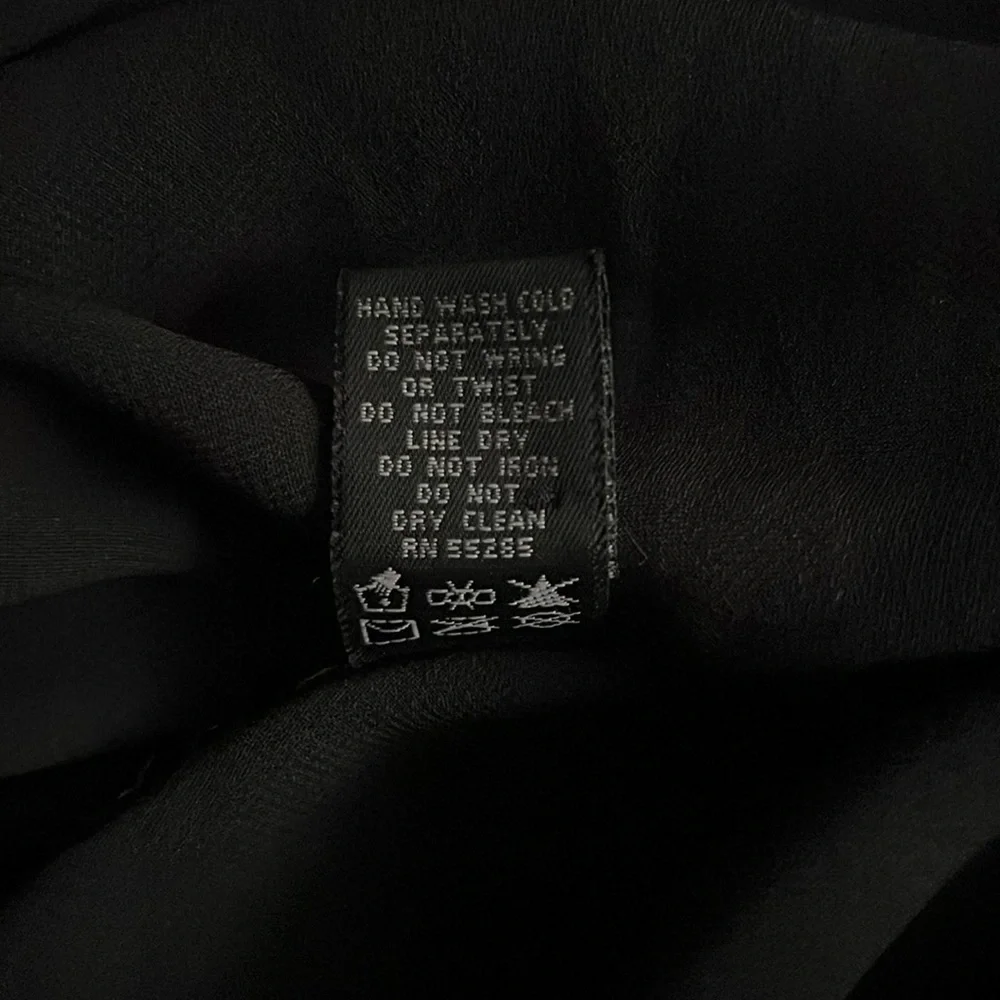 Express Black Sequin Tulle Skirt, size 5/6 - Picture 2 of 7